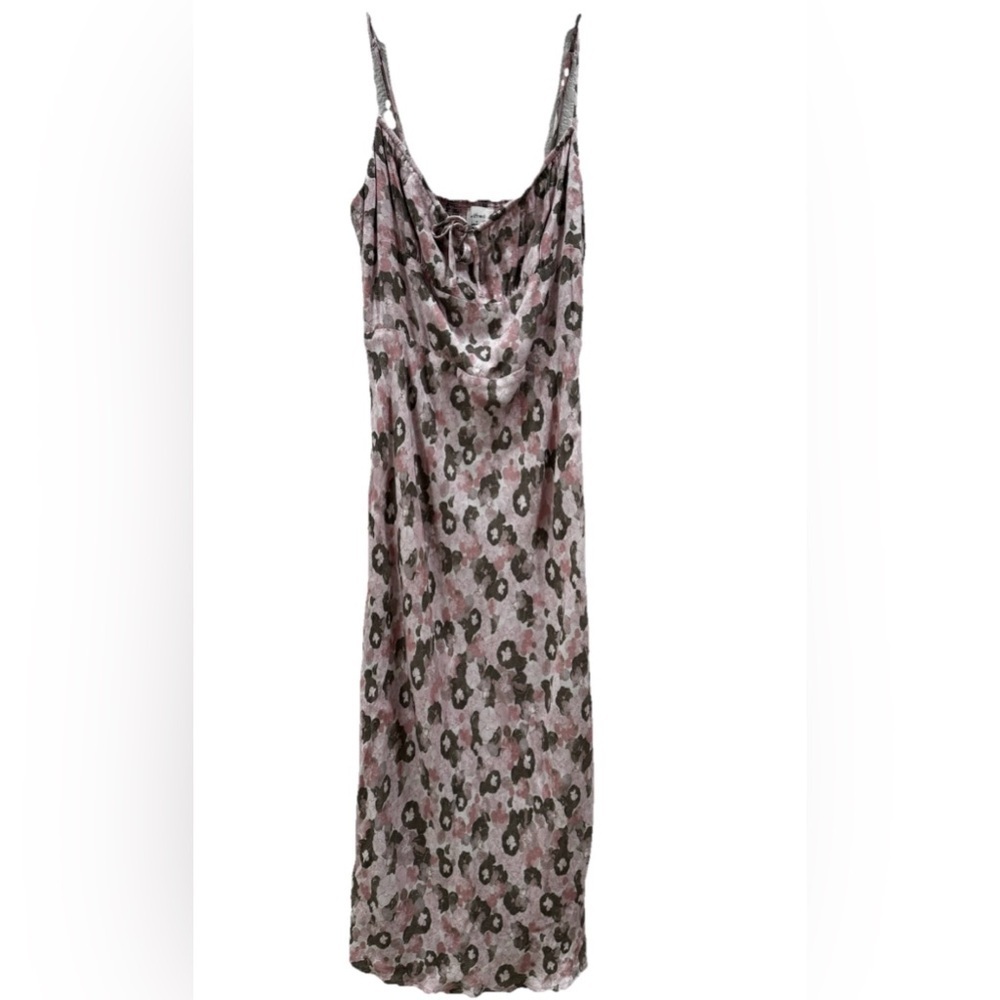 Floral Print Spaghetti Strap Midi Dress - Picture 3 of 8